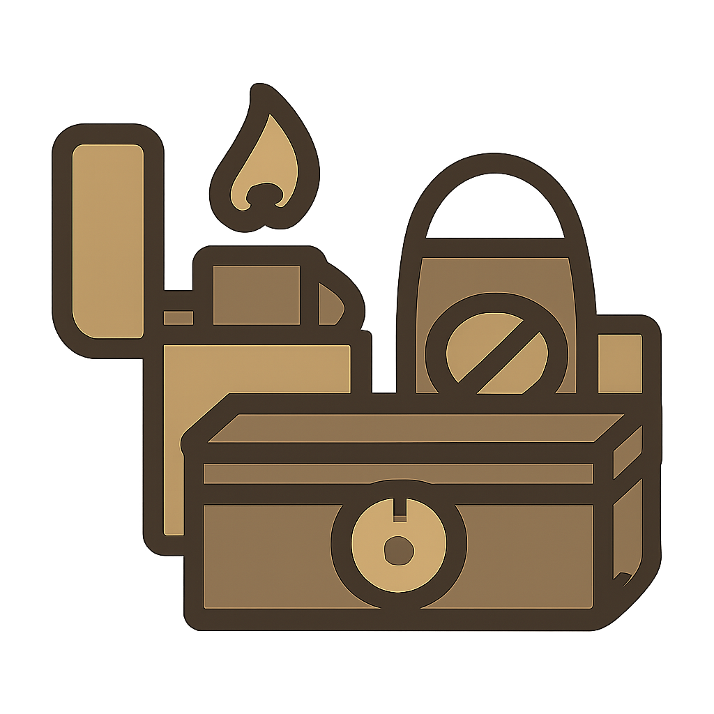 Tobacco accessories icon