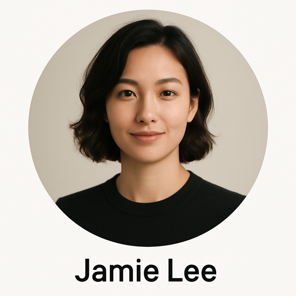 Portrait of Jamie Lee, designer